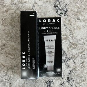 4/$14 LORAC Light Source Illuminating Primer, Travel Size, New